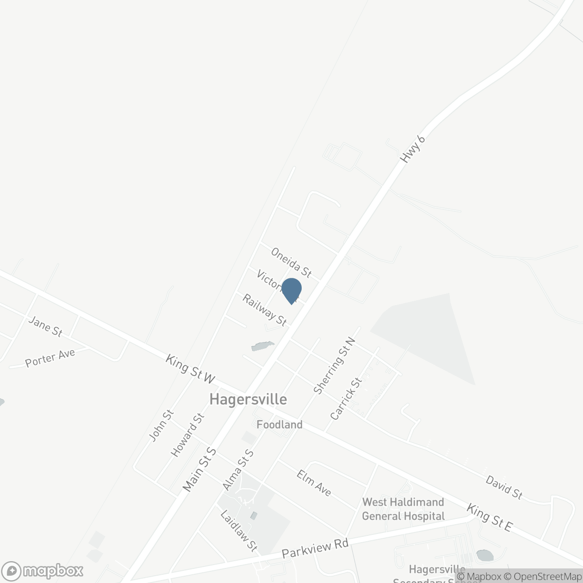 8 VICTORIA Street, Hagersville, Ontario N0A 1H0